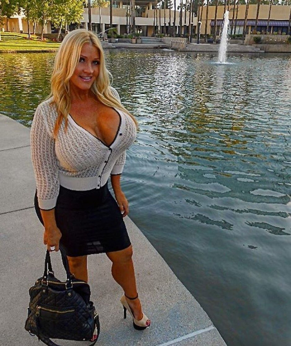 Giant boobs Allegra Cole