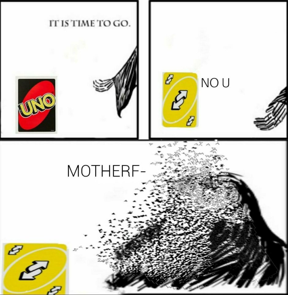 Memes with uno reverse