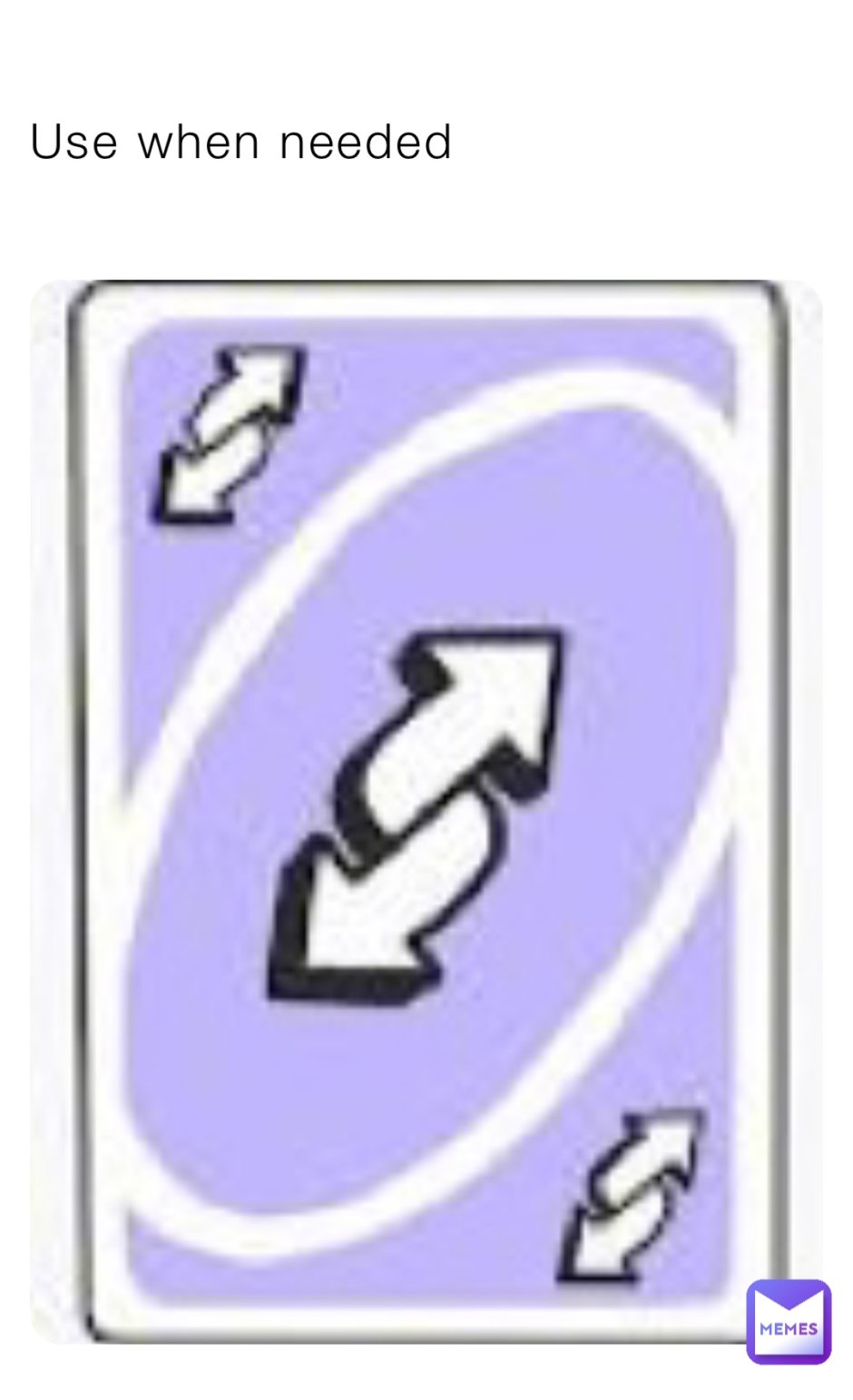 Exchange card in uno meme cut