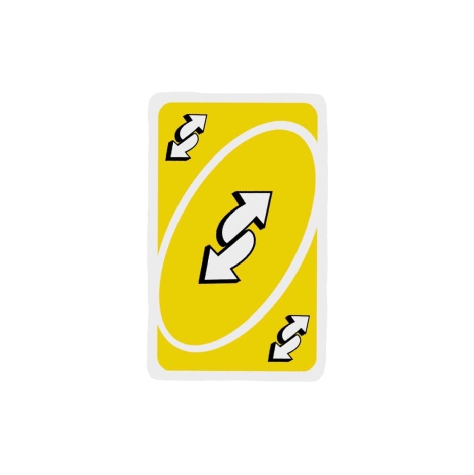 Card Uno reverse