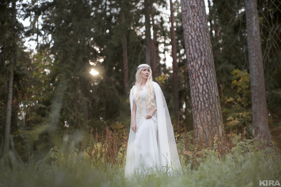 Galadriel in the forest