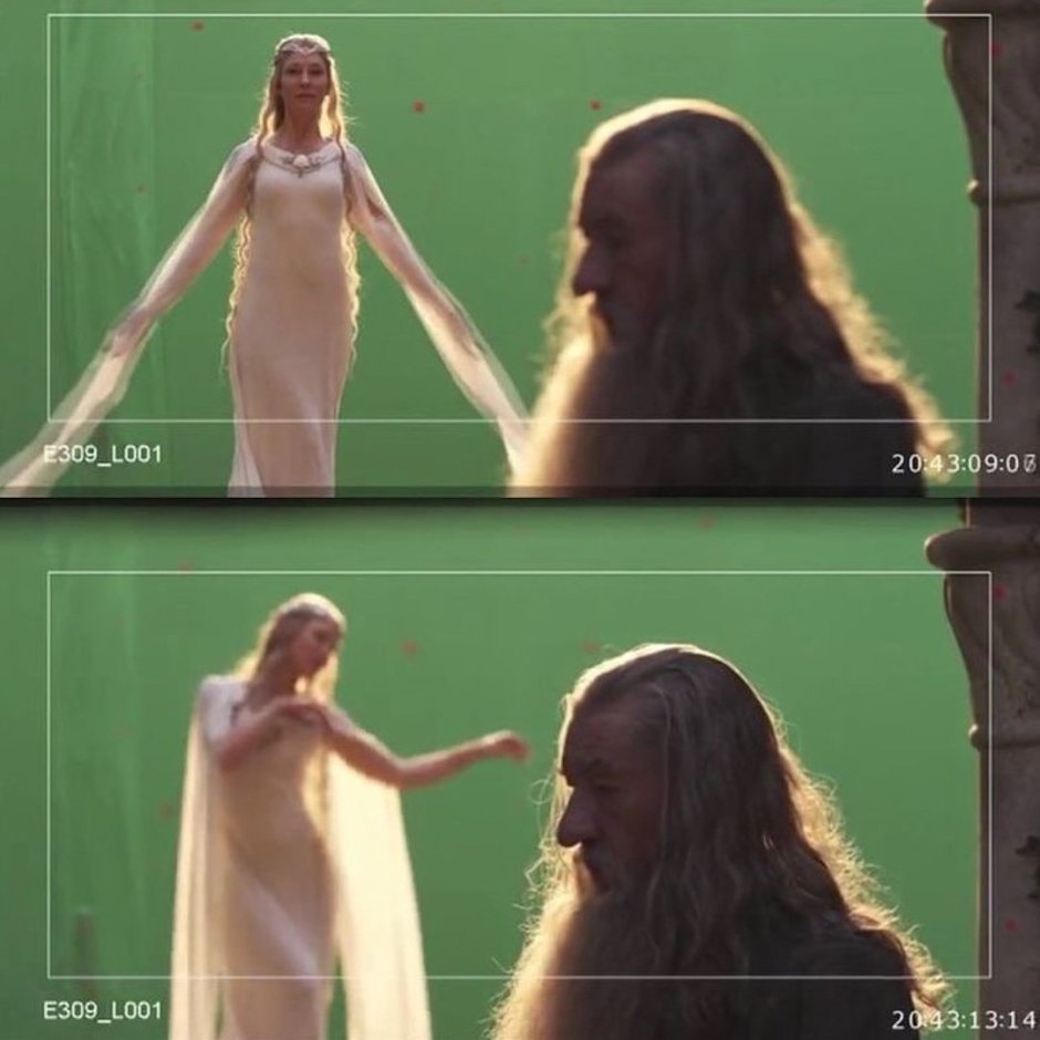 The Lord of the Rings Aragorn and Galadriel