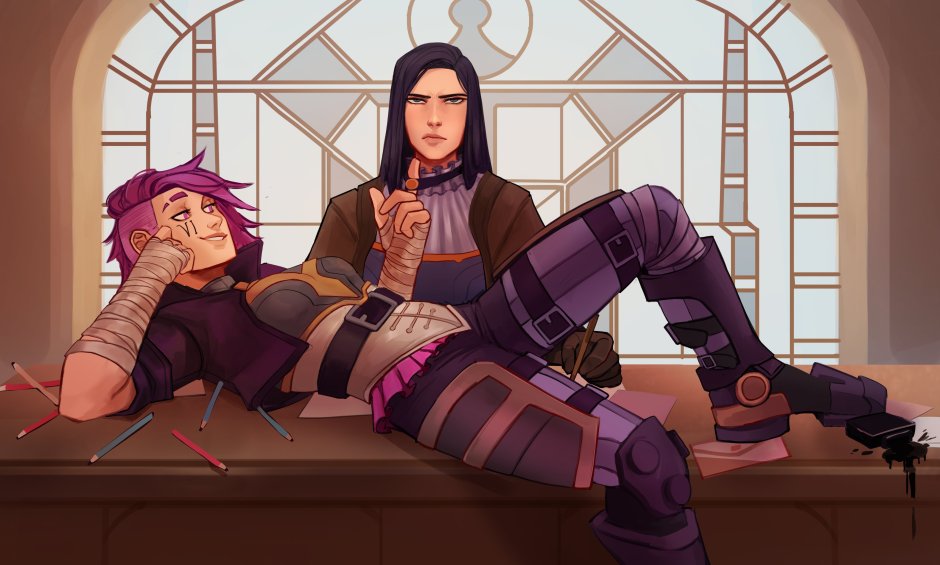 Wai and Caitlin Art