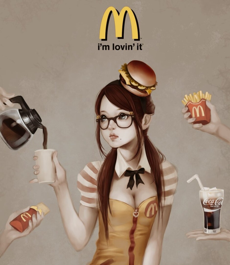 McDonald's art