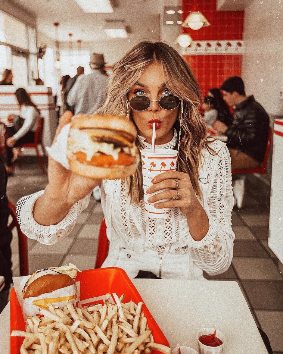 Photoshoot with food