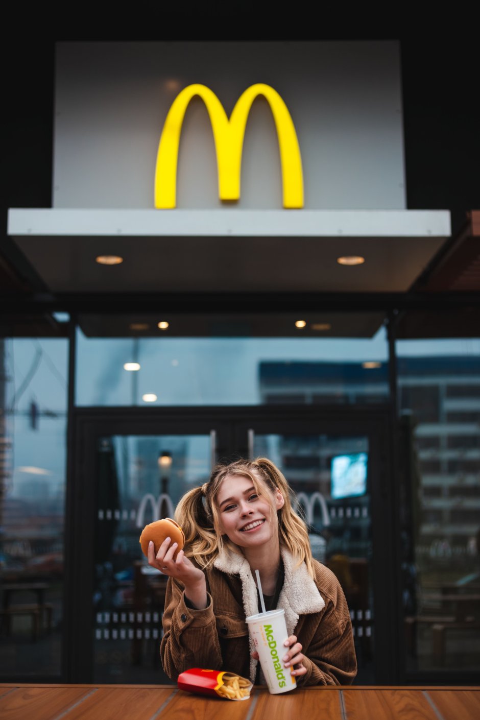McDonald's advertising in England