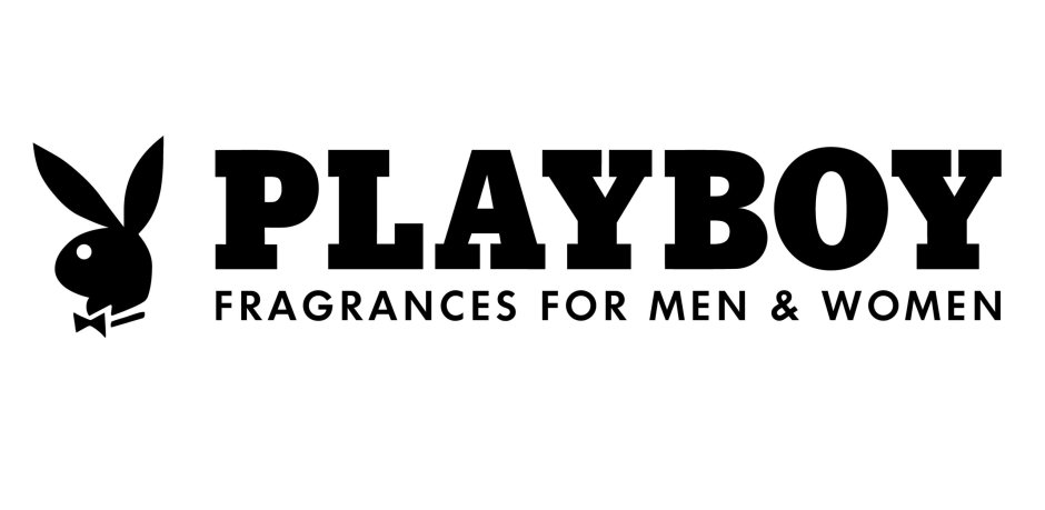 The logo of the magazine playboy