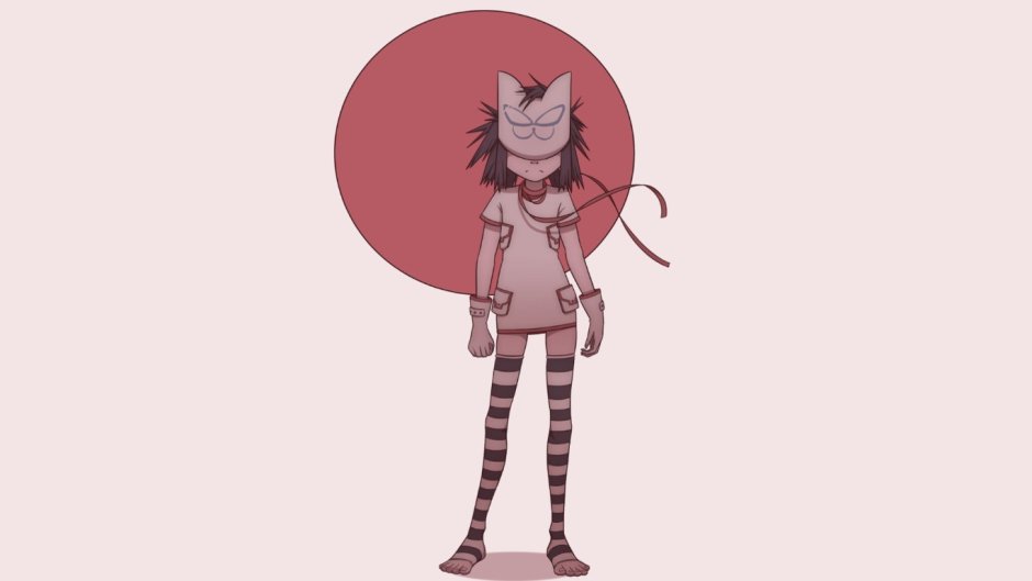 Gorillaz on the desktop