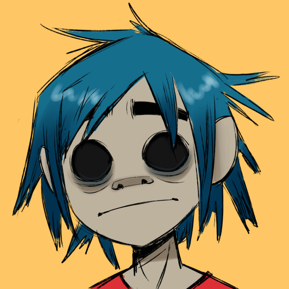 Stuart Pot 2D Gorillaz