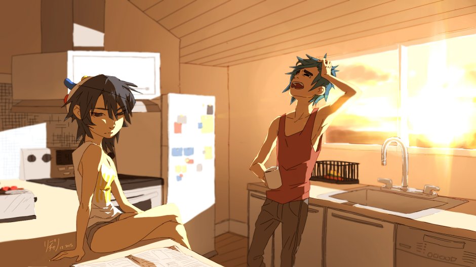 Gorillaz 2D X NoDLE