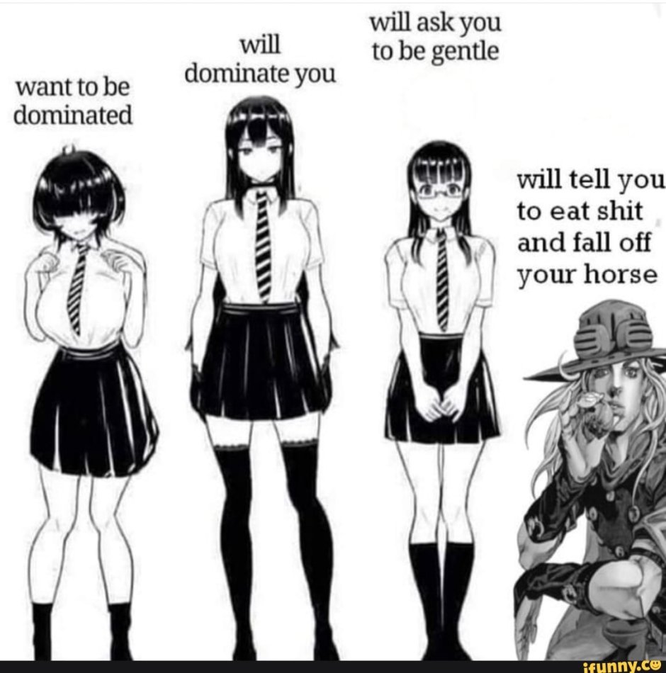 Want to be dominated Will Dominate You