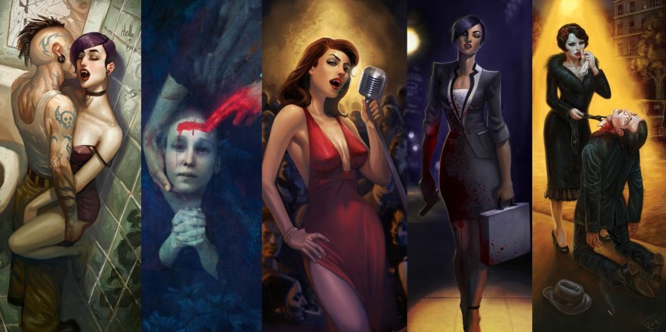 Girls are beautiful vampires