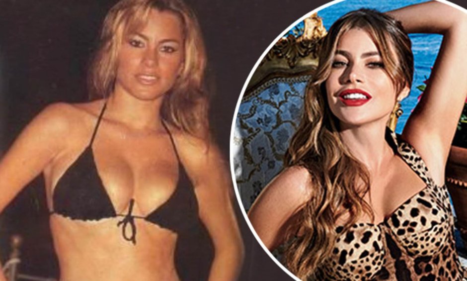Sofia Vergar in his youth Hot 18 +