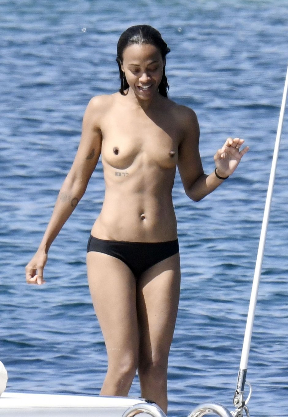 Zoe Saldana Gamora Naked