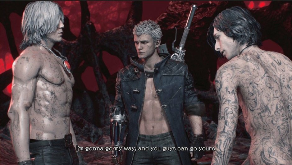 Devil May Cry 5 V and Nero Yaoi