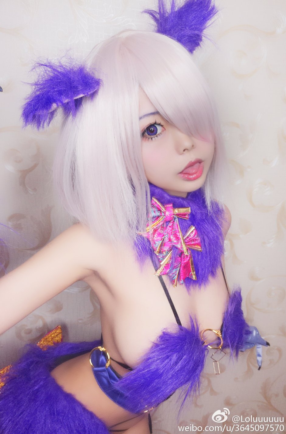 Girl with ears and tail