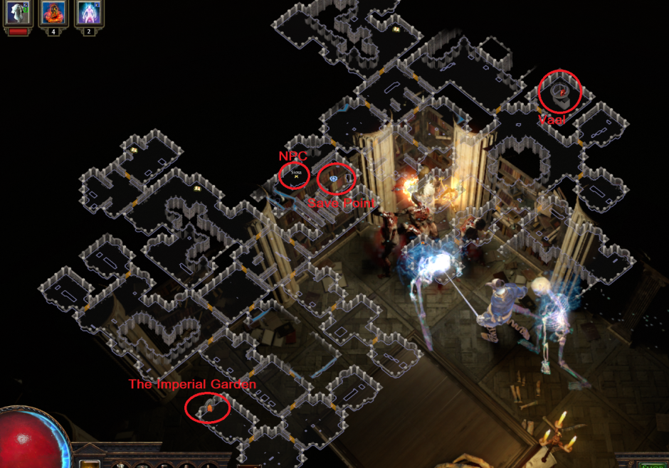 Desert Ruins PoE map