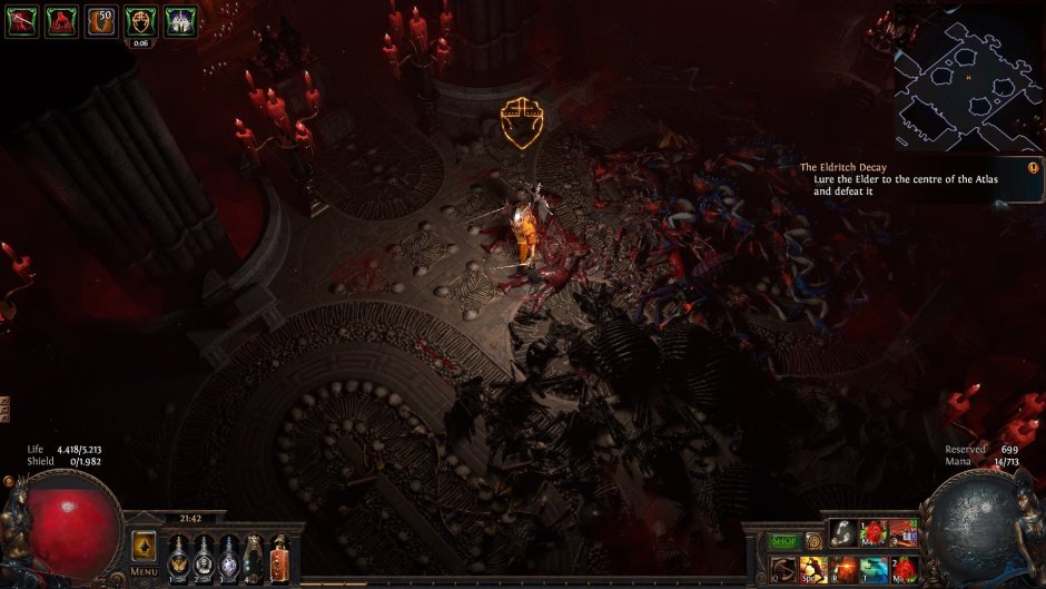 Defiled Cathedral Map