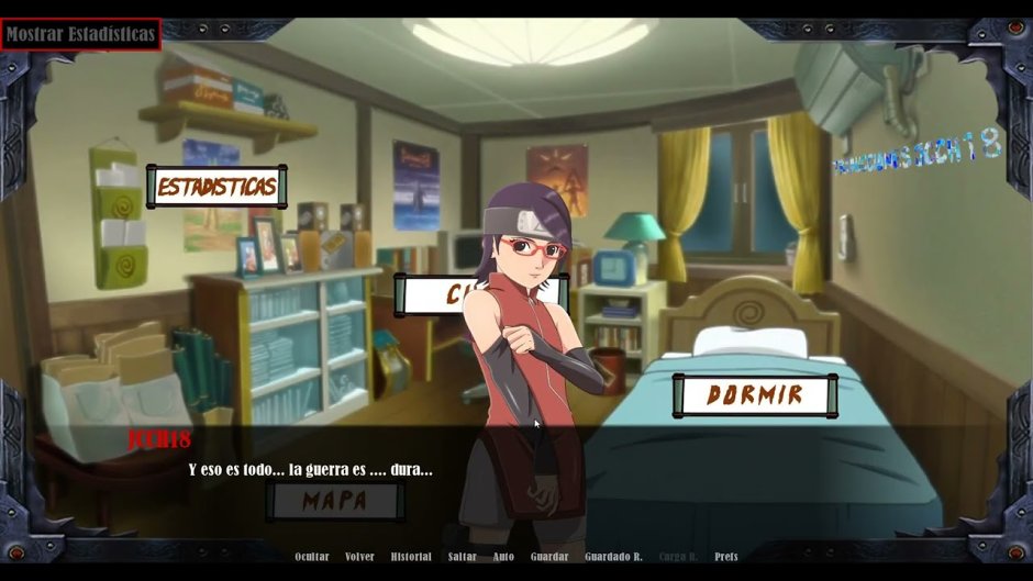 Sarada Training the Last War