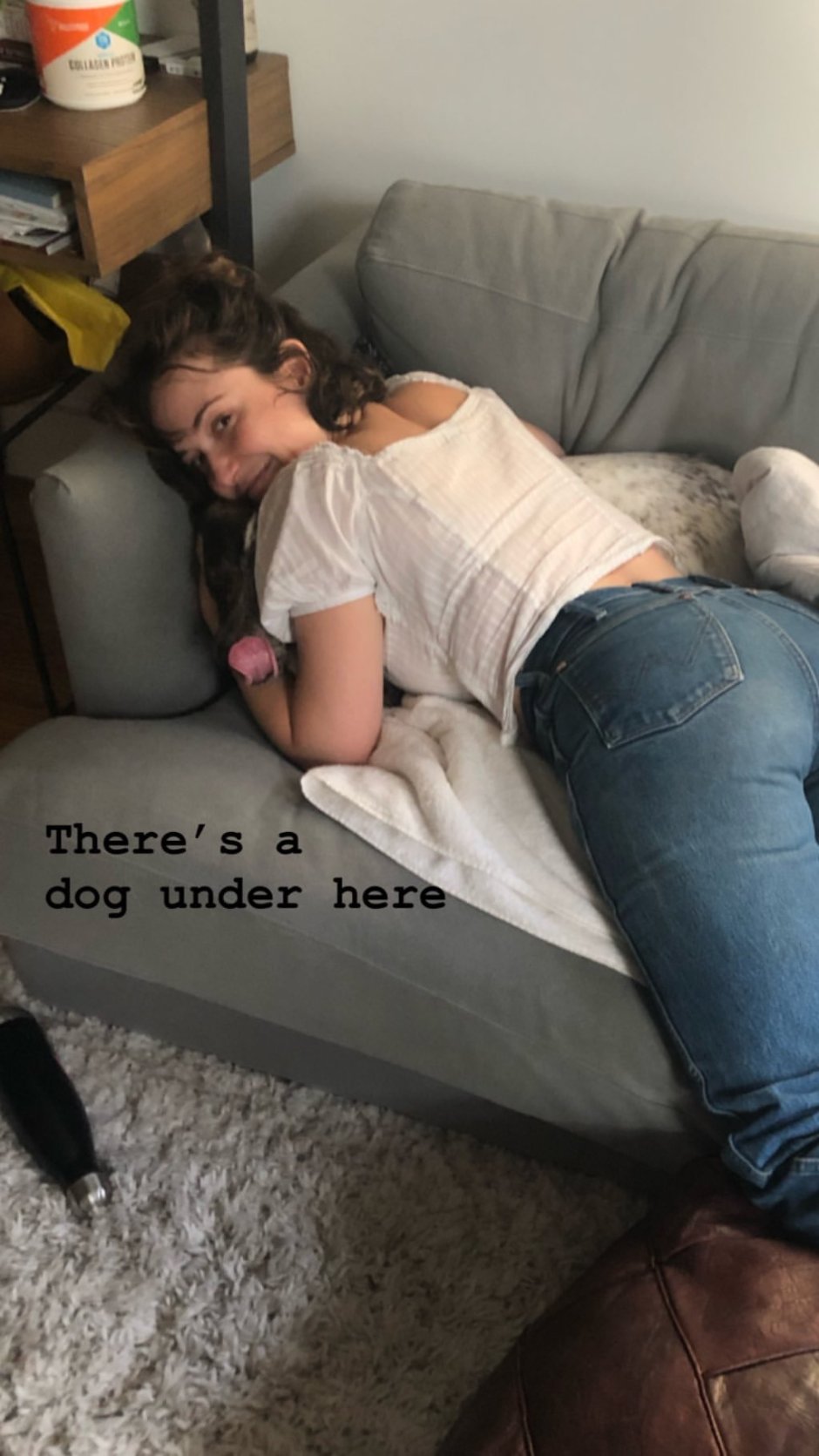 Selfies of an adult woman