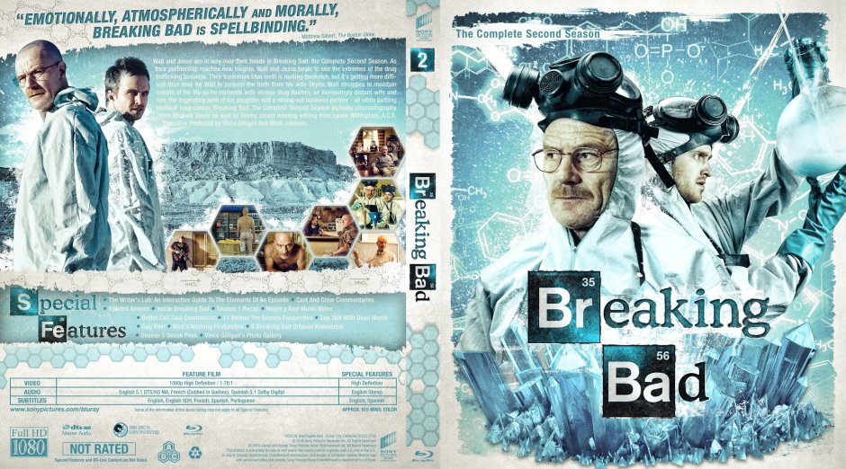 Breaking Bad Cover 1 Blu-Ray season