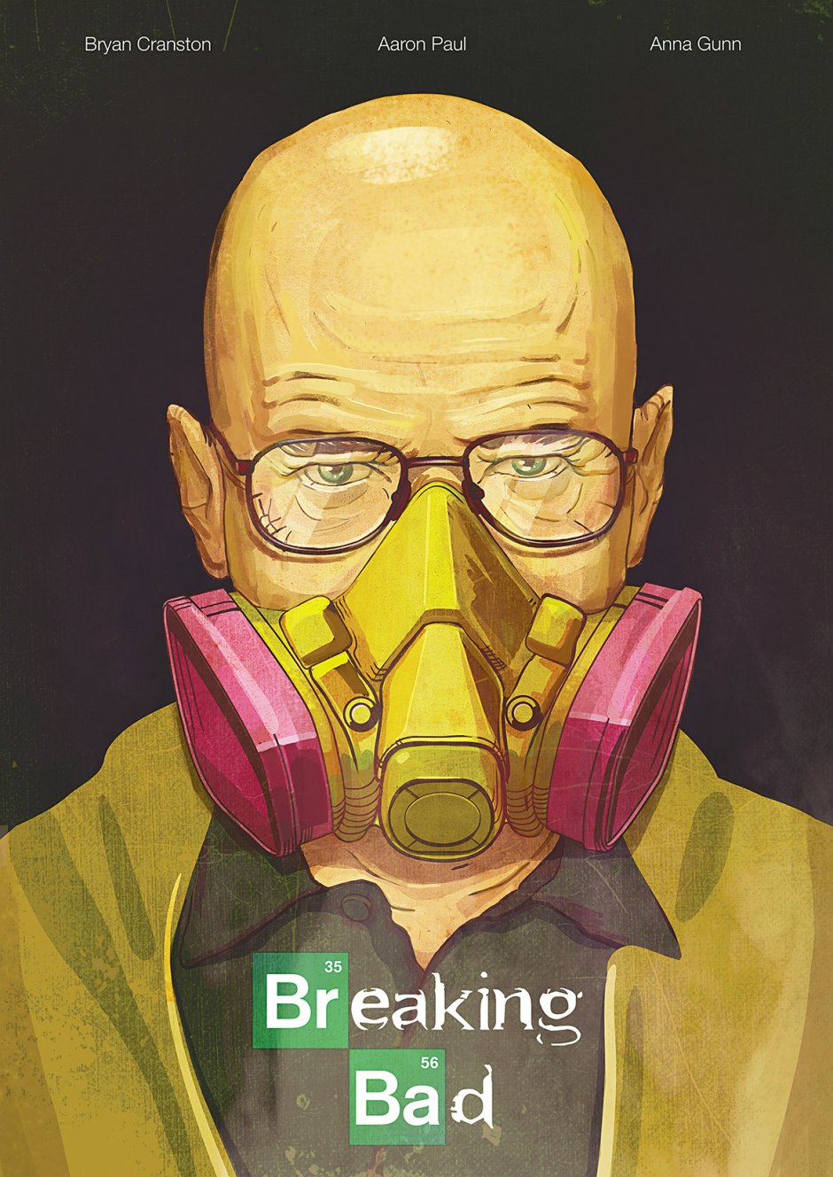 Walter White in respirator