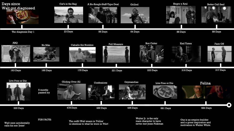 Breaking Bad University Timeline