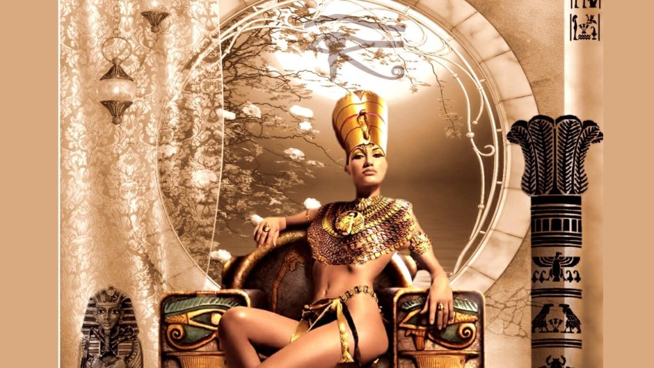 The goddess Nefertiti