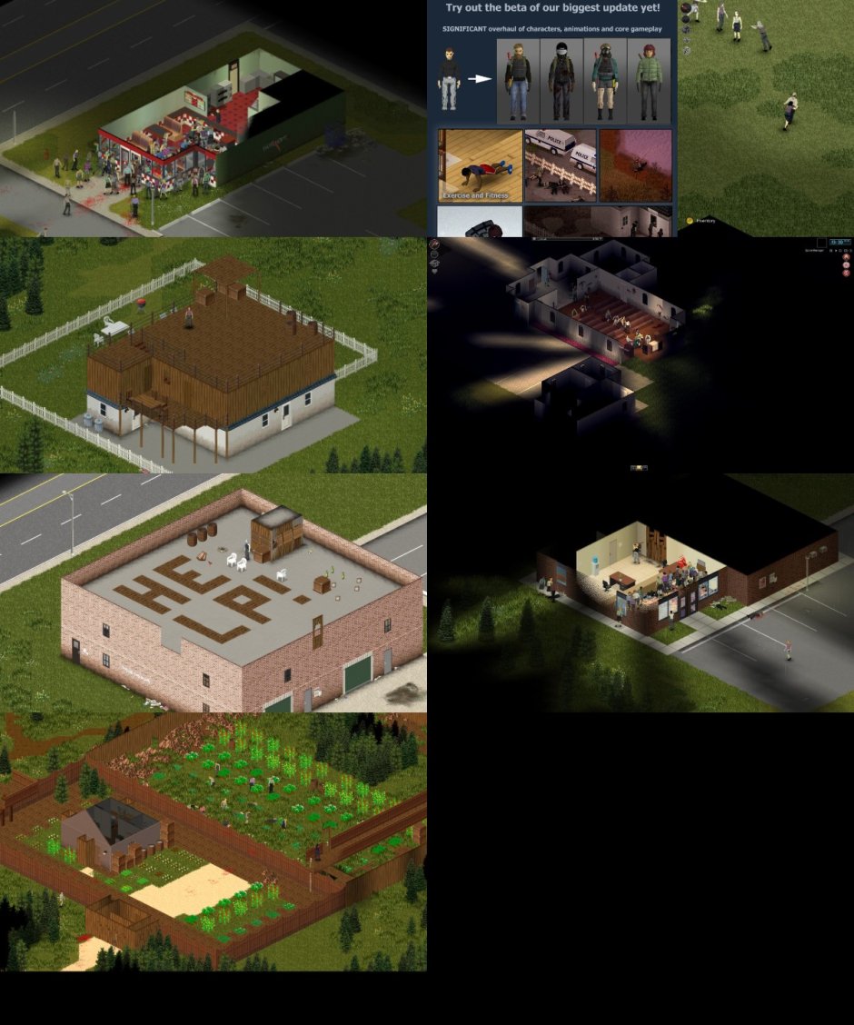 Zomboid naked characters