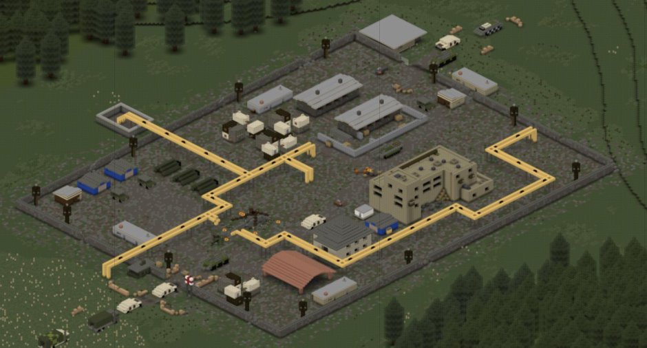 Riverside Project Zomboid map