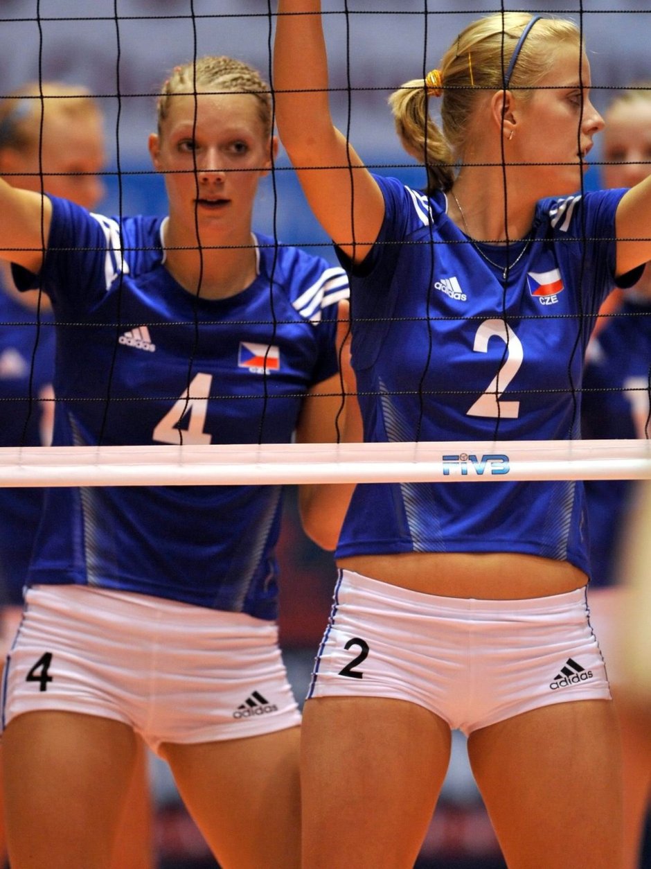Volleyball player camel