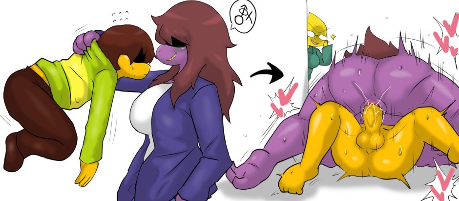 Deltarun Chris and Suzi Hentai
