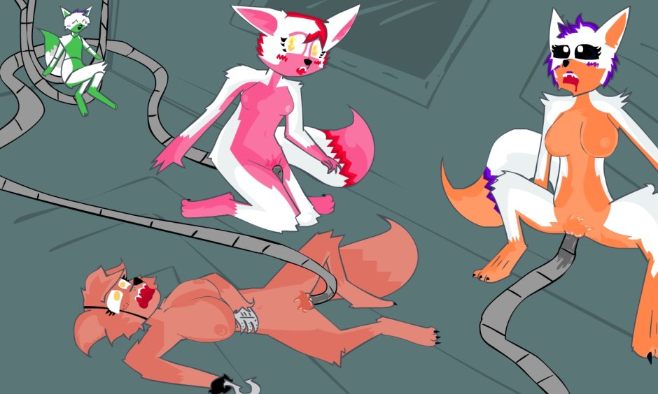 Drawn Mangle Beautiful with Tits