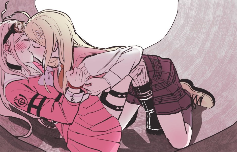 Miu Iruma and Kaeda Akamatsu XXX