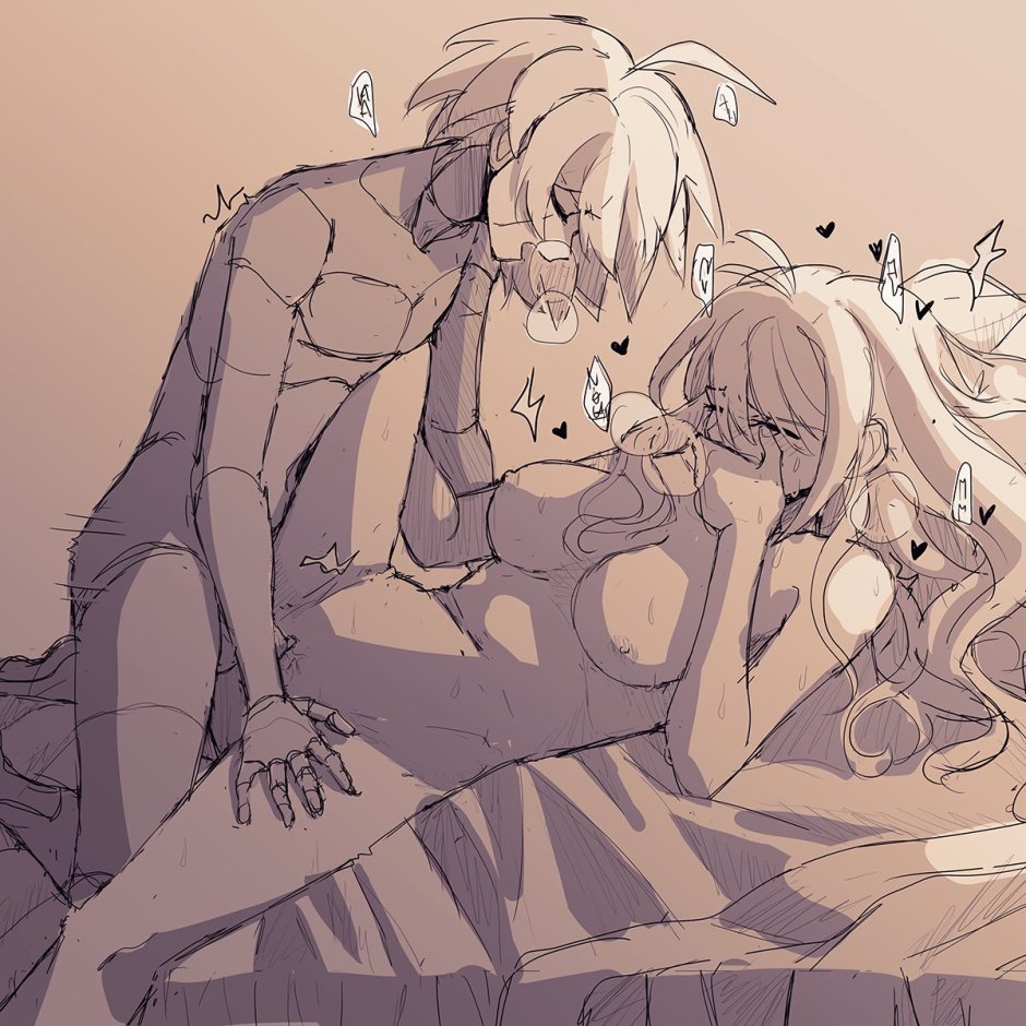 Junko Enoshima and Miu Irum XXX