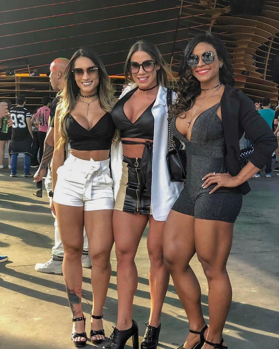 Sports girls with big booty