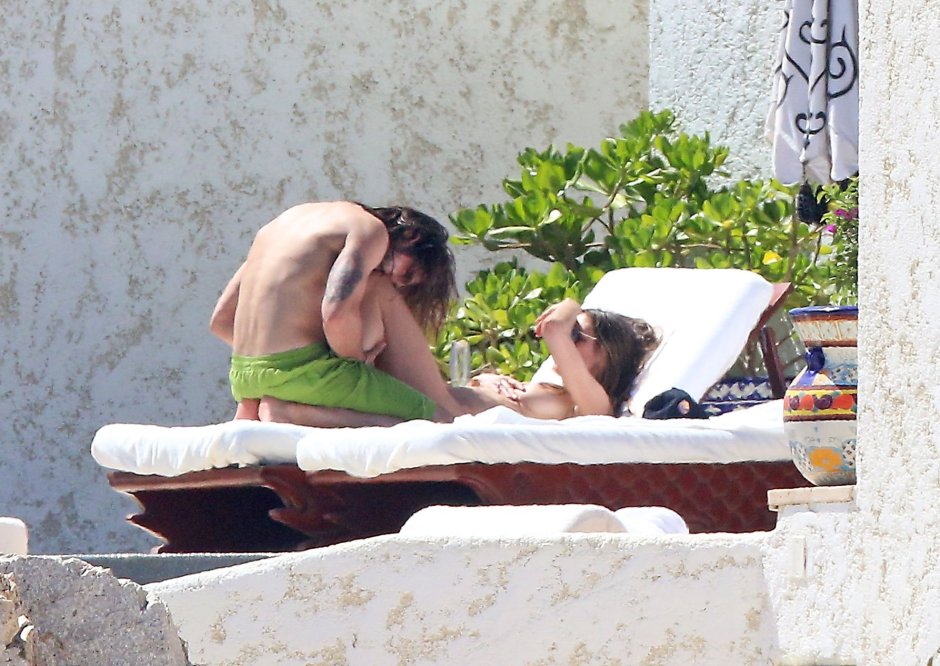 Heidi Klum and Tom Kaulitz in Mexico