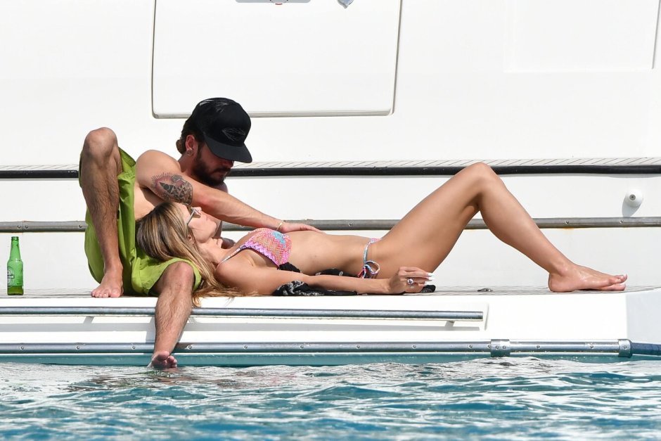 Tom Kaulitz and Heidi Klum