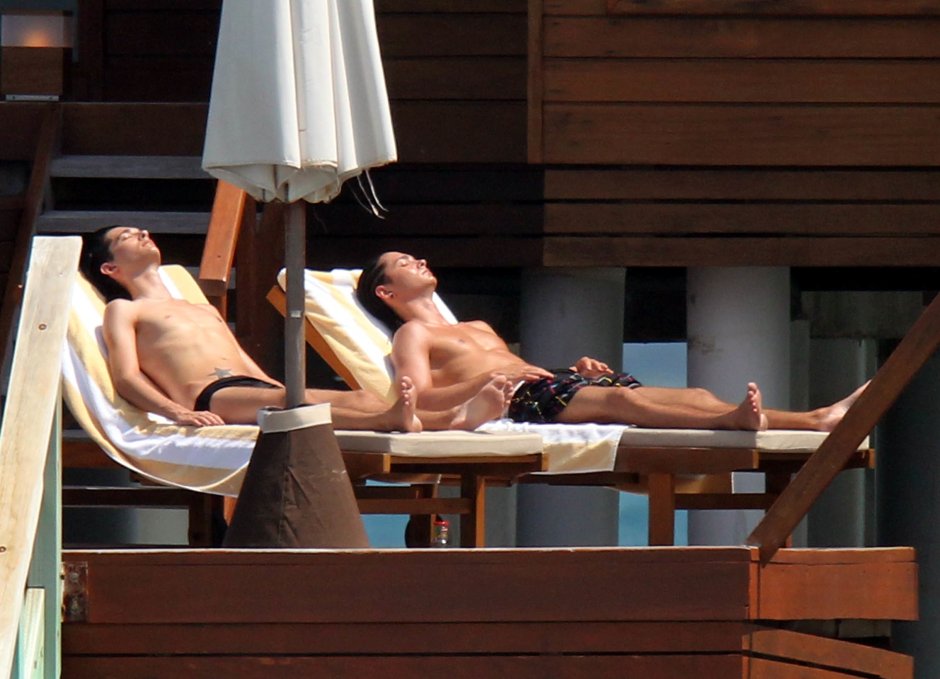Bill Kaulitz in the Maldives