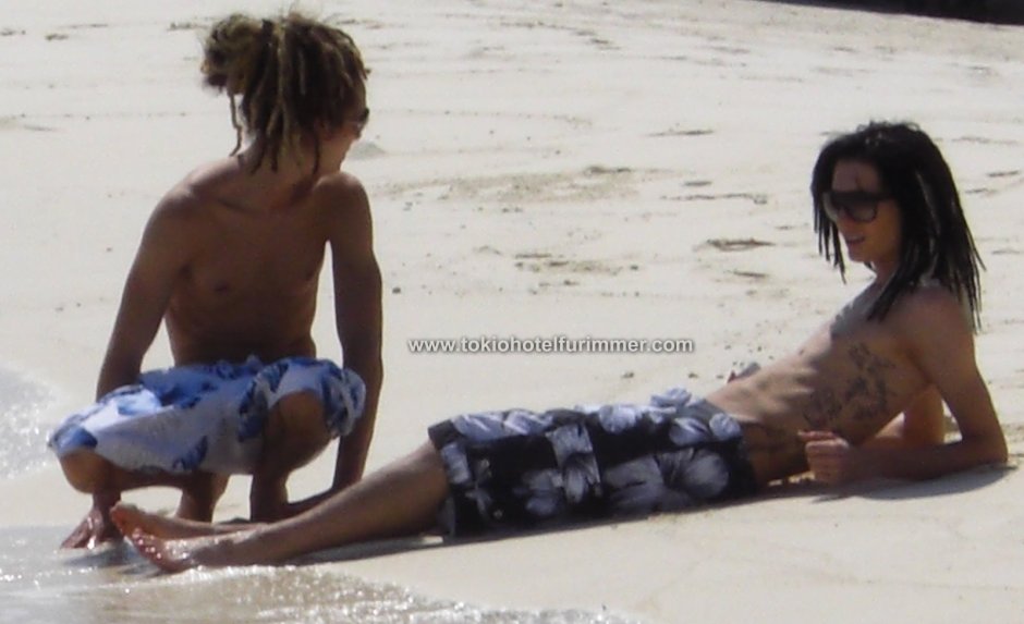 Bill Kaulitz in the Maldives