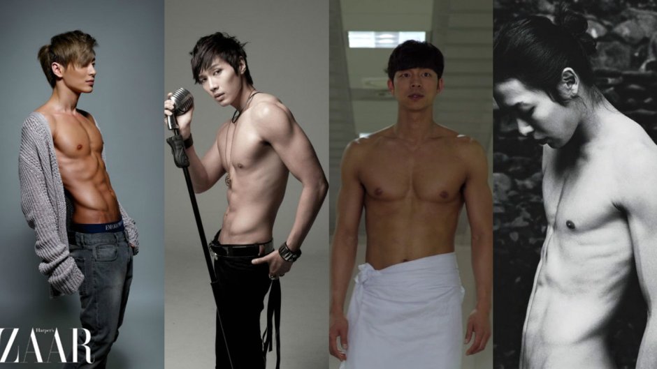 Torsos celebrities of Koreans