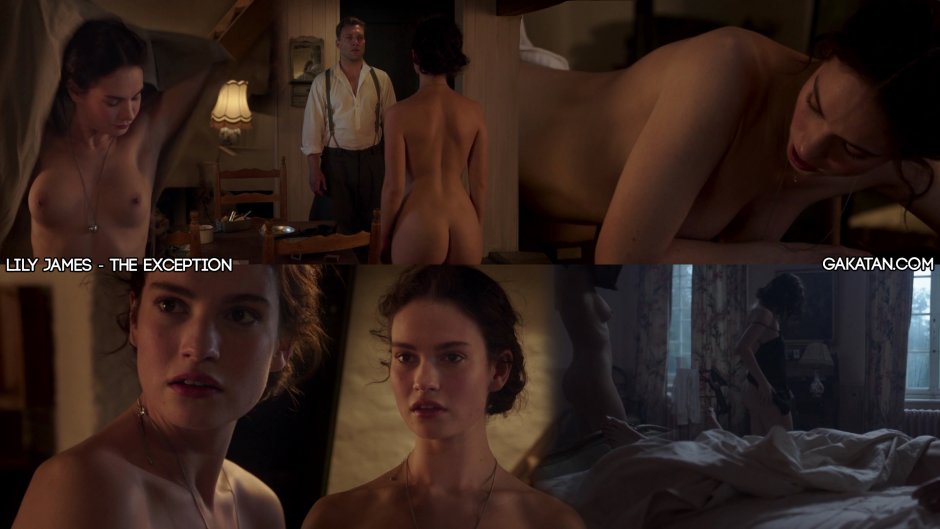 Naked Lily James