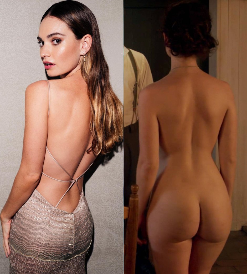 Naked Lily James