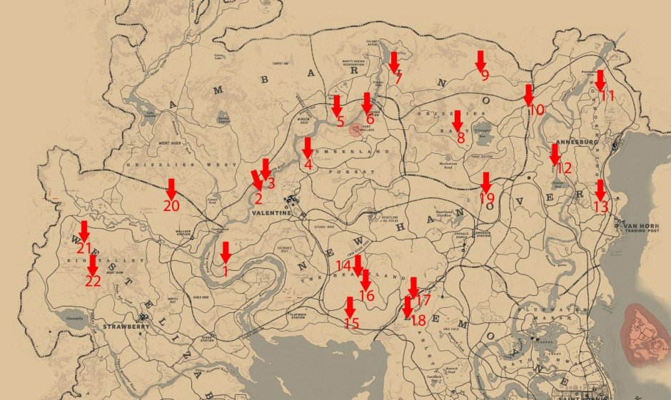 Dinosaur bones RDR 2