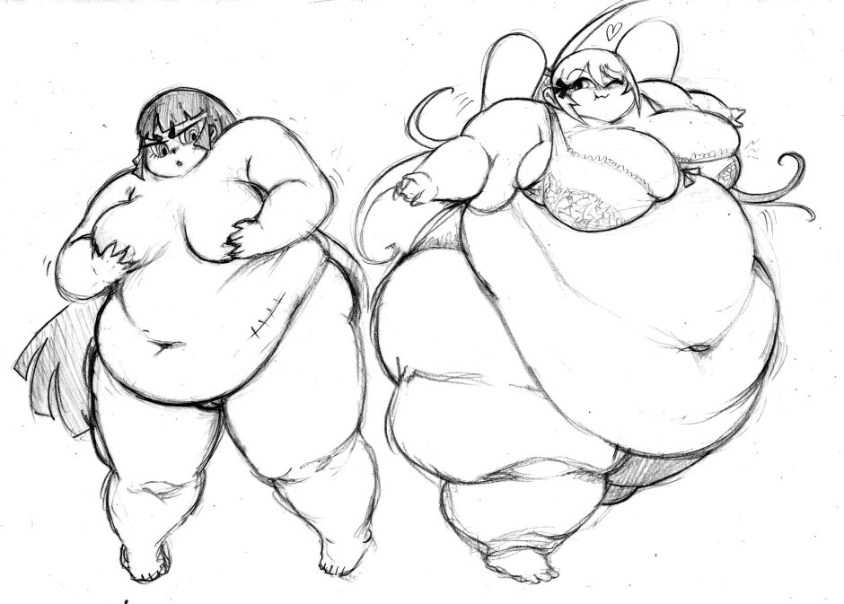 BBW Stuffers Big Cuties Marilyn and Miley