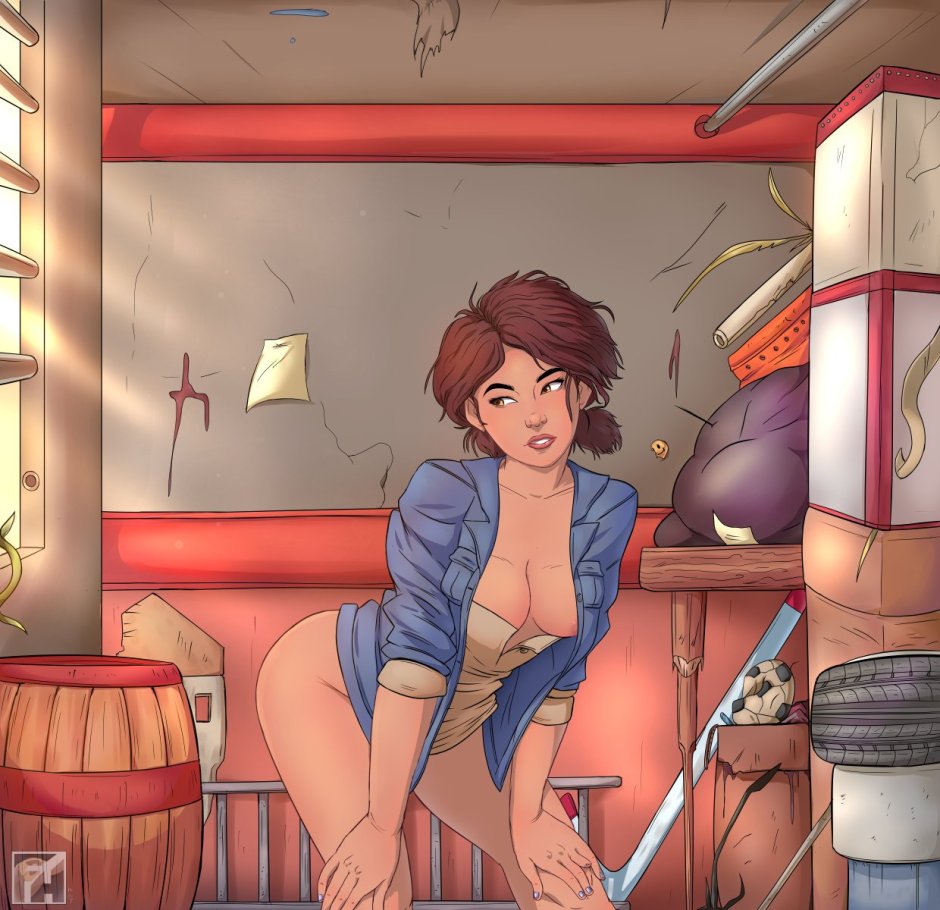 The Walking Dead Game Klementina Hentai