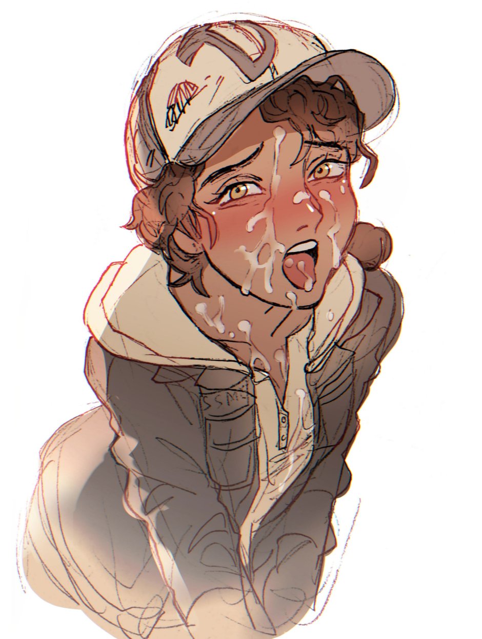 Clementine from The Walking Dead Naked