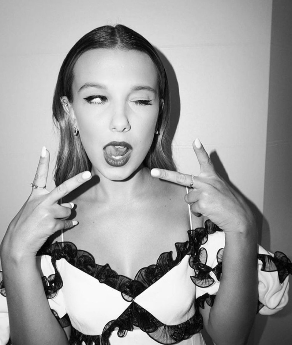 Millie Bobby Brown in Boots