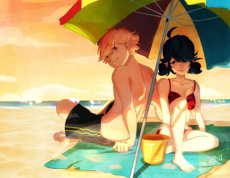 Edrian Agrest on the beach