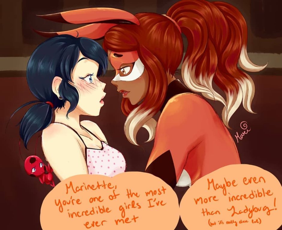 Marinette and Ala Yuri